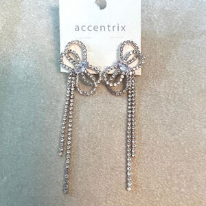 New Gold Butterfly Crystal Dangles